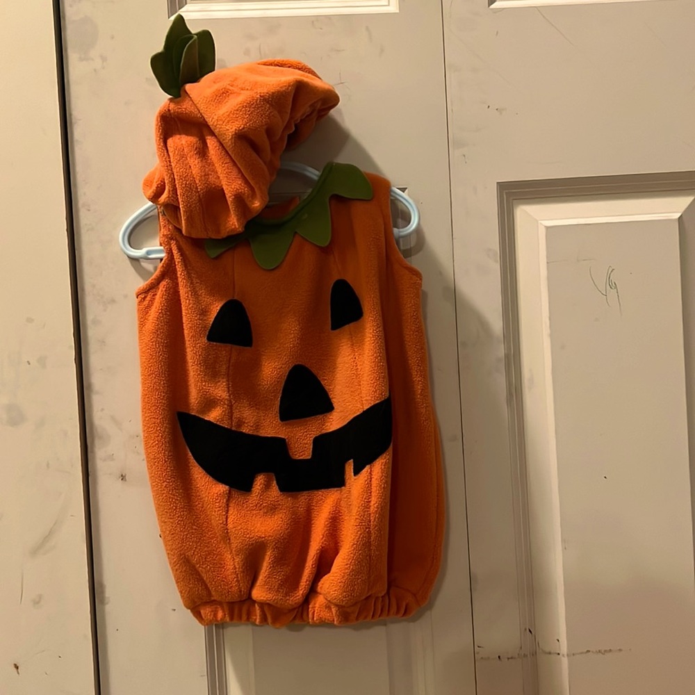 6-12 Month baby Pumpkin Halloween Costume